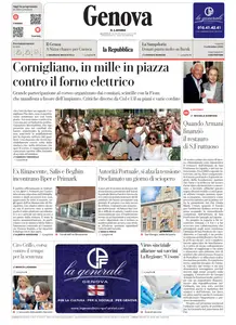 la Repubblica Genova - 5 Settembre 2025