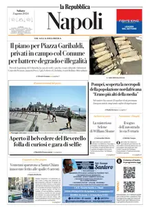 la Repubblica Napoli - 3 Agosto 2024