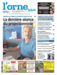 L'Orne Hebdo - 24 Septembre 2025