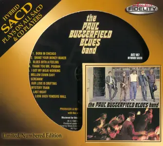 The Paul Butterfield Blues Band - The Paul Butterfield Blues Band (1965) [Audio Fidelity 2014] PS3 ISO + DSD64 + Hi-Res FLAC