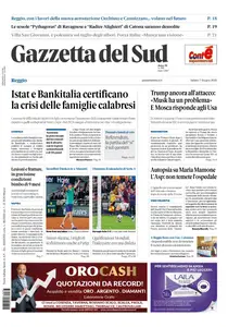 Gazzetta del Sud Reggio Calabria - 7 Giugno 2025