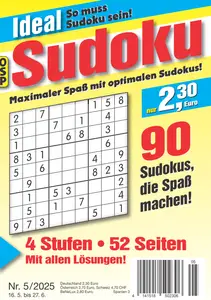 Ideal Sudoku - No.5 2025