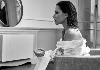 Victoria Beckham by Kerry Hallihan for ELLE UK May 2017