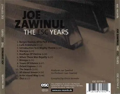 Joe Zawinul - The ESC Years (2011) {ESC Records ESC 03744-2}