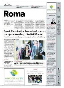 la Repubblica Roma - 10 Settembre 2018