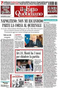 Il Fatto Quotidiano (25-03-12)