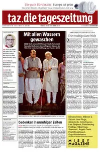 Tageszeitung TAZ vom 19 Mai 2014