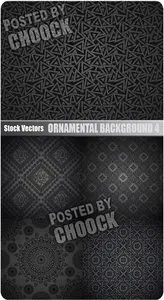 Ornamental background 4 - Stock Vector