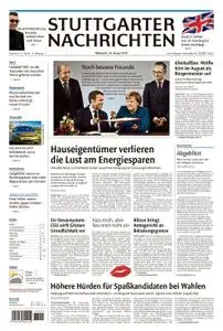 Stuttgarter Nachrichten Blick vom Fernsehturm - 23. Januar 2019