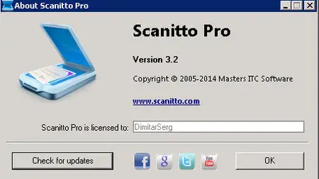 Scanitto Pro 3.2 Multilingual