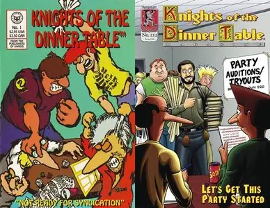 Knights of the Dinner Table #1-30 (1994-1999) + 168-212 (2010-2014)