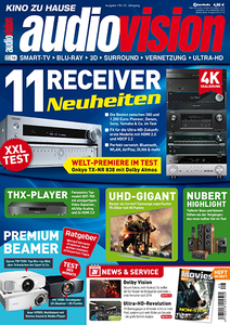 audiovision - Test-Magazin Juli/August 07-08/2014
