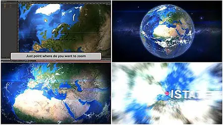 Earth Zoom Customize - Project for After Effects (VideoHive)