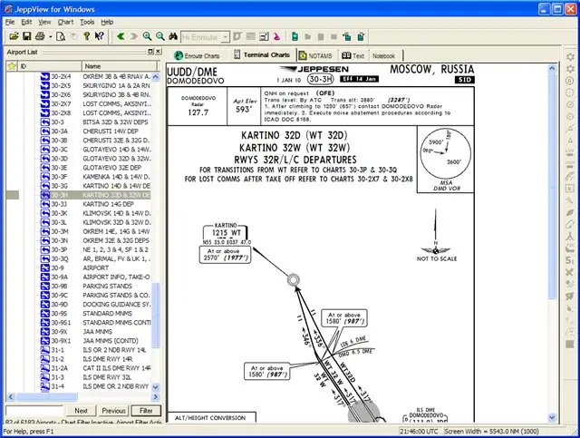JeppView Cycle 01-10