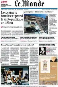 Le Monde et Supplément Livres du Vendredi 30 Mars 2012
