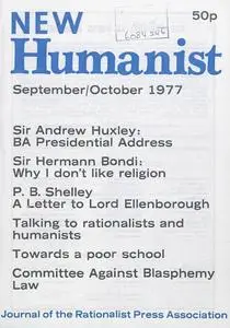 New Humanist - September/October 1977