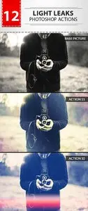 GraphicRiver 12 Light Leaks Photoshop Actions