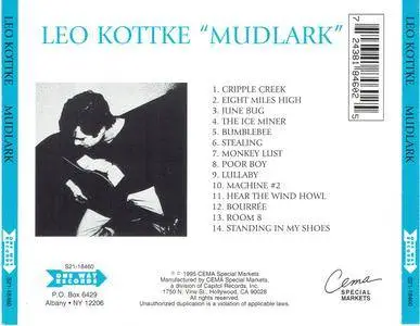 Leo Kottke - Mudlark (1971) {One Way Records S21-18460 rel 1995}