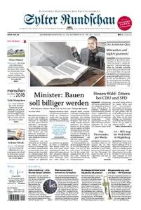 Sylter Rundschau - 27. Oktober 2018