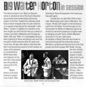 Big Walter Horton -  In Session: From Memphis To Chicago 1951-1956 (2019) {Jasmine Records JASMCD 3125}