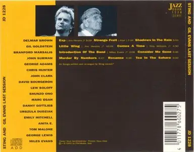 Gil Evans & Sting - Last Session Live  1992