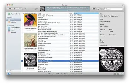 Swinsian v1.7.7 Mac OS X