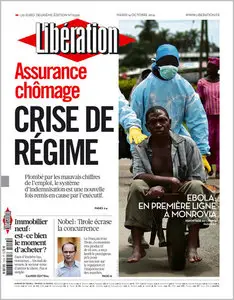 Liberation - Mardi 14 Octobre 2014