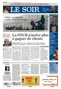 Le Soir du 18 Février 2015