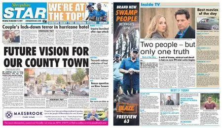 Shropshire Star Shrewsbury Edition – September 11, 2017
