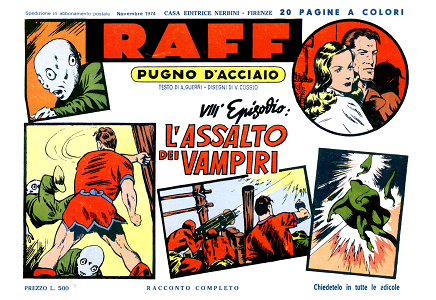 Raff Pugno d'Acciaio - Volume 8 - L'Assalto dei Vampiri