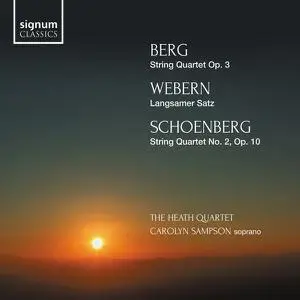 Heath Quartet-Berg: String Quartet No. 3, Op. 3-Webern: Langsamer Satz-Schoenberg: String Quartet No. 2, Op. 10 (2022) [24/96]