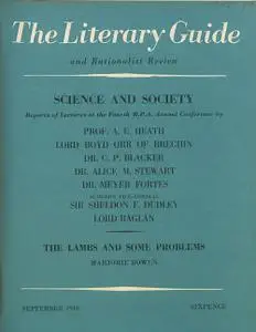 New Humanist - The Literary Guide, September 1949