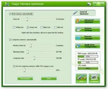 Magic Memory Optimizer 8.2.1.637 Portable