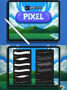 Dansdesign Pixel Brush Procreate #1