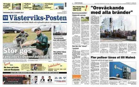 Västerviks-Posten – 17 augusti 2017