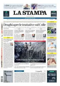 La Stampa Torino Provincia e Canavese - 25 Gennaio 2022