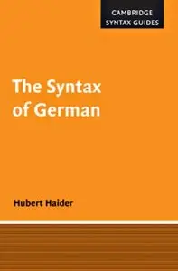 The Syntax of German (Cambridge Syntax Guides)