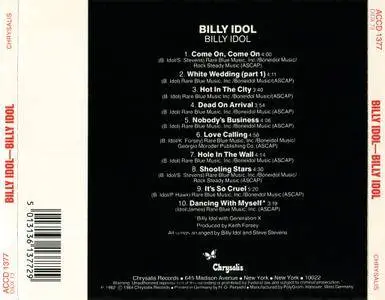 Billy Idol - Billy Idol (1982)