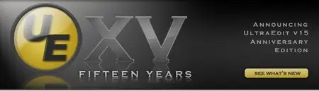 UltraEdit 15.00.0.1003 Anniversary Edition