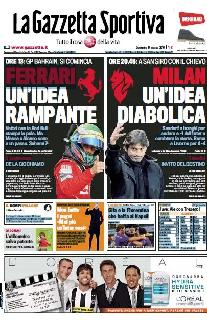 La Gazzetta dello Sport (14-03-10)