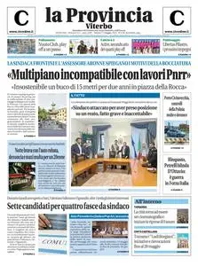 la Provincia Di Civitavecchia Viterbo - 13 Maggio 2023