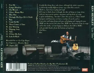 Ken Hensley - Live Tales (2013)