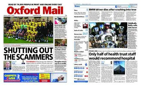 Oxford Mail – August 13, 2018