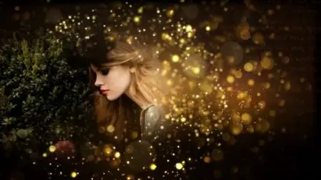 Gold Particles Postcard Opener - After Effects Project (Videohive)