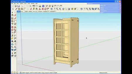 Popular Woodworking Magazine - ShopClass: SketchUp for Woodworkers Part I & II Video (2010)