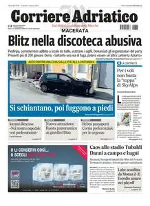 Corriere Adriatico Macerata - 7 Marzo 2024