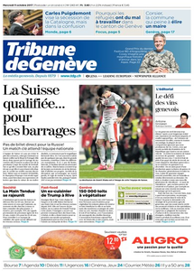 Tribune de Genève du 1er Mai 2017
