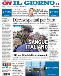 IL GIORNO DEL 01 MARZO 2011