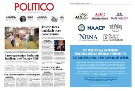 Politico – February 26, 2020