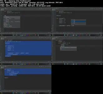 Modernes Python: Das Anfänger Crashkurs Komplettpaket (A-Z)